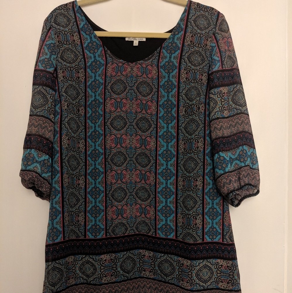 Charlotte Russe || 3/4 Sleeve Sheath Style Dress